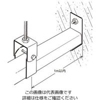 ネグロス電工 壁面支持エンドキャップ標準色 PECW1 1個（直送品）