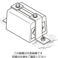 ネグロス電工 デーワンブロック床面固定金具 ZMKB10FK 1個（直送品）