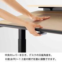 【組立設置込】コクヨ シークエンス チルト フルスペックレバー 1150×675×680mm GLブラウン×黒 1台（直送品）