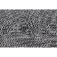 不二貿易 ディノ ボックススツール ヘリンボーン 幅380×奥行380×高さ400mm グレー 85848 1セット(2台入)（直送品）