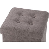 不二貿易 ディノ ボックススツール mini 幅300×奥行300×高さ300mm ブラウン 86853 1セット(4台入)（直送品）