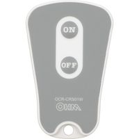 オーム電機 照明リモコンスイッチ　ＣＲＳ０１Ｗ 04-9447 1個（直送品）