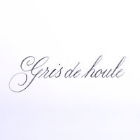 万年筆用ボトルインク ジャック・エルバン（JACQUES HERBIN) エッセンシャルインク５０ｍｌ　うねりのグレー  1個（直送品）