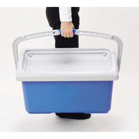 セイワ モップ清掃用大型バケツ24Ｌ　バケットフルセット（青） BK-24SET-1（青） １セット（2アイテム）（直送品）