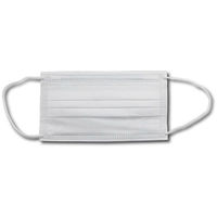 三和 不織布三層マスク MK-3W-C Iケース(3000枚)（直送品）
