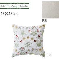 クッションカバー LL1737 45×45cm BE モリスデザインスタジオ LL1737_08BE 1個 川島織物セルコン（直送品）