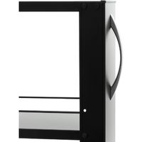 田窪工業所 トールワゴンロータイプ幅15cmブラック NWL-150K 1個（直送品）