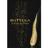 イタリア　ボッテガ ヴィーノ・ディ・ポエーティ プロセッコ スパークリングワイン　白　辛口 375ml 1本　日本酒類販売