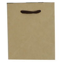 【紙袋】クラフトバッグ 真四角型 Sサイズ 1パック（10枚入 ）ハピラ