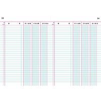 コクヨ　帳簿　金銭出納帳　科目なし　B5　100頁　チ-101（わけあり品）