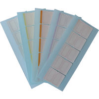 サンフレイムジャパン ラミネートカラーインデックス　6色　　29×22mm　50片 500-2206 1セット(10個)（直送品）