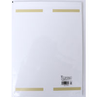 サンフレイムジャパン 書道半紙 清書用 100枚 6kg 500-2421 1セット(500枚:100枚×5)（直送品）