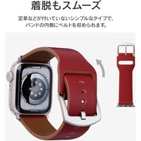 Apple Watch Series 1/2/3/4/5/SE/6/7 (38/40/41mm) バンド Vahane ワインレッド（直送品）