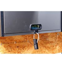 【南京錠】 和気産業 2WAY解錠 カギ付ダイヤル錠 IBー143 2個入り（同一キー） IB-143 1個