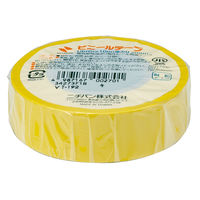 ニチバン ビニールテープ 幅19mm×長さ10m 黄 VT-192 1セット（5巻入）