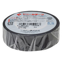 ニチバン ビニールテープ 幅19mm×長さ10m 黒 VT-196 1セット（10巻入）
