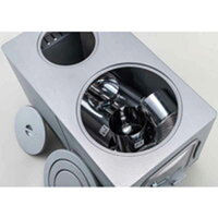 ホクアイ 角型ヒートエースSP煙突セット 4993838502036 1台（直送品）