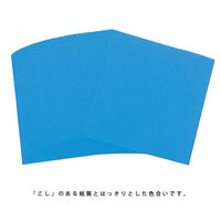 エヒメ紙工 両面同色おりがみ 単色 そら 15cm ESC-09 1冊（100枚）