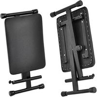 キョーリツコーポレーション ベンチ KB-4400/BK 1箱(3個入)（直送品）