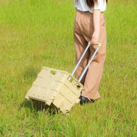 不二貿易 フォールディングキャリーカート ST05 BE 86106 1個