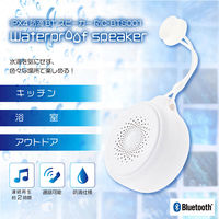 エール RiC IPX4 防滴ワイヤレス BTスピーカー RIC-BTS001 ホワイト 1個入×3セット（直送品）