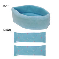 やわらか冷却 おでこひんやり ヘッドクール ヘアバンドタイプ3 (スペアジェル袋付) HCB3-48　6セット ケンユー（直送品）