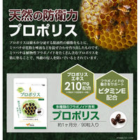 八幡物産 やわた ヘルスサポート プロポリス 1ケ月分 90粒入 1箱(90粒入)（直送品）
