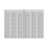 ダイゴー isshoni.ノート ナンバー B6 方眼 ブラック R1743 1冊