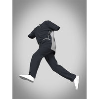 サーヴォ 男女兼用スクラブ ネイビー L MSCU-2201-K3 1枚　スクラブ（直送品）