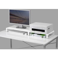 サンワサプライ 机上液晶モニタスタンド(D300・ホワイト) MR-LC304WN 1個（直送品）