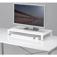 サンワサプライ 机上液晶モニタスタンド(D300・ホワイト) MR-LC302WN 1個（直送品）