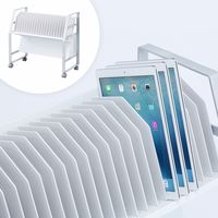 【アウトレット】サンワサプライ タブレットワゴン(1段) RAC-TABWG1N 1台（直送品）