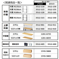 ストア・エキスプレス フォールディングスリット什器用中間棚　ラスティック柄 1201-6835 １セット（直送品）