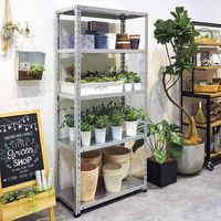 ストア・エキスプレス 高耐食性ラック　棚5段 1552-100 １台（直送品）