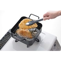 リバティコーポレーション ガス 揚げ物 鍋 スクエア 揚げ鍋 20cm LD-292 揚げクック 4571151222925 1個