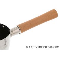 ベストコ IH 雪平鍋 片手鍋 ふっ素樹脂加工 ステンレス 18cm ND-142 イデアール 4975970255056 1個（直送品）