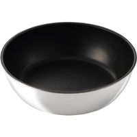 ベストコ IH フライパン 深型フライパン 鍋 ガラス蓋 着脱式 ハンドル 8点セット ミラー ND-5633 フィライト（直送品）