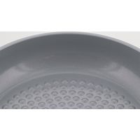 ベストコ IH フライパン 28cm グレー ND-1363 ヘルシーエンボス ファインセラミック 4975970257586 1個（直送品）
