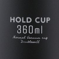 ベストコ 缶ホルダー タンブラー 保冷 ジョッキ ビール 360ml ブラック NQ-0006 HOLD CUP パール金属（直送品）
