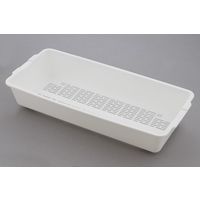 ベストコ オクト 抗菌 抗ウイルス ワームグレー スリム MA-3230 豆腐トレー付き盛皿 4988562000453 1個