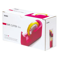 ソニック　テープカッタースリム　ピンク　TC-227-P（わけあり品）