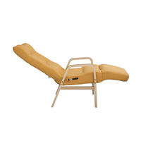 アイリスオーヤマ リクライニングウッドアームチェア ナチュラル FAC-RHB 1脚