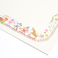 ササガワ 証書用紙 A4判 アニマル 10-1700 1袋(10枚)