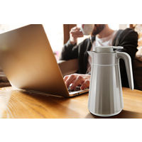 enjoy 保温・保冷ガラス製ポット リフレッシィ ヘーゼルナッツ ATREJRIF-HZN 1個（直送品）