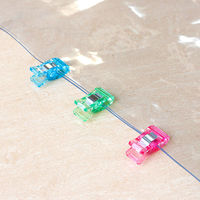 マーゼンプロダクツ スタンドクリップ レッド ミシン用仮止めクリップ 待針代用 手芸 手芸材料 MST-R 1セット(10個×5パック)