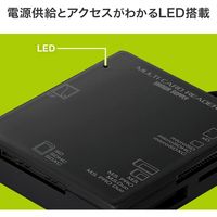 サンワサプライ USB2.0 カードリーダー ADR-ML15BKN 1個