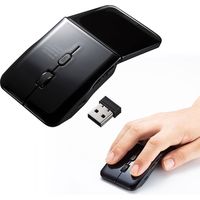サンワサプライ 静音ワイヤレス IR LEDマウス(5ボタン・薄型) MA-WIR1175BK 1個