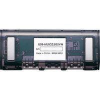 USBハブ　USB2.0　USB2.0×4　USBポート　USB-HUB226GSVN　サンワサプライ　1個（直送品）