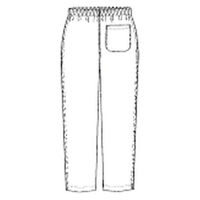 KAZEN 手術スラックス(男女兼用) REP155T-8-L 1枚　スクラブ（直送品）