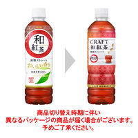 アサヒ飲料 和紅茶 無糖ストレート 500ml 1箱（24本入）